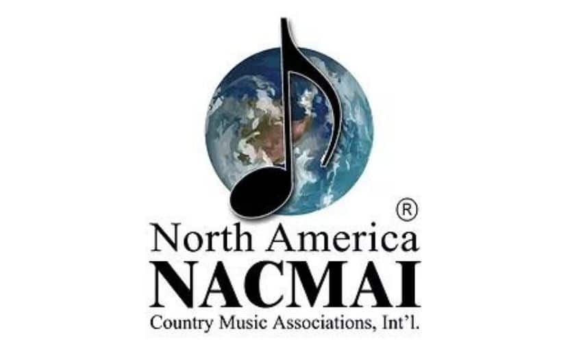 NACMAI logo — music note over the globe